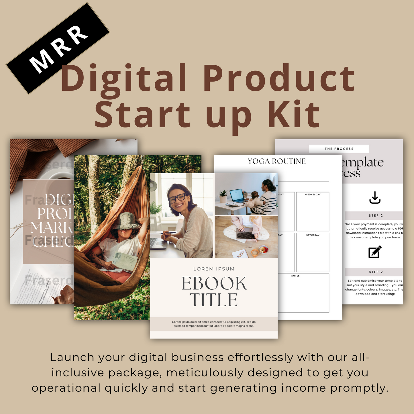 Done for you: MRR Digital Product start up Kit