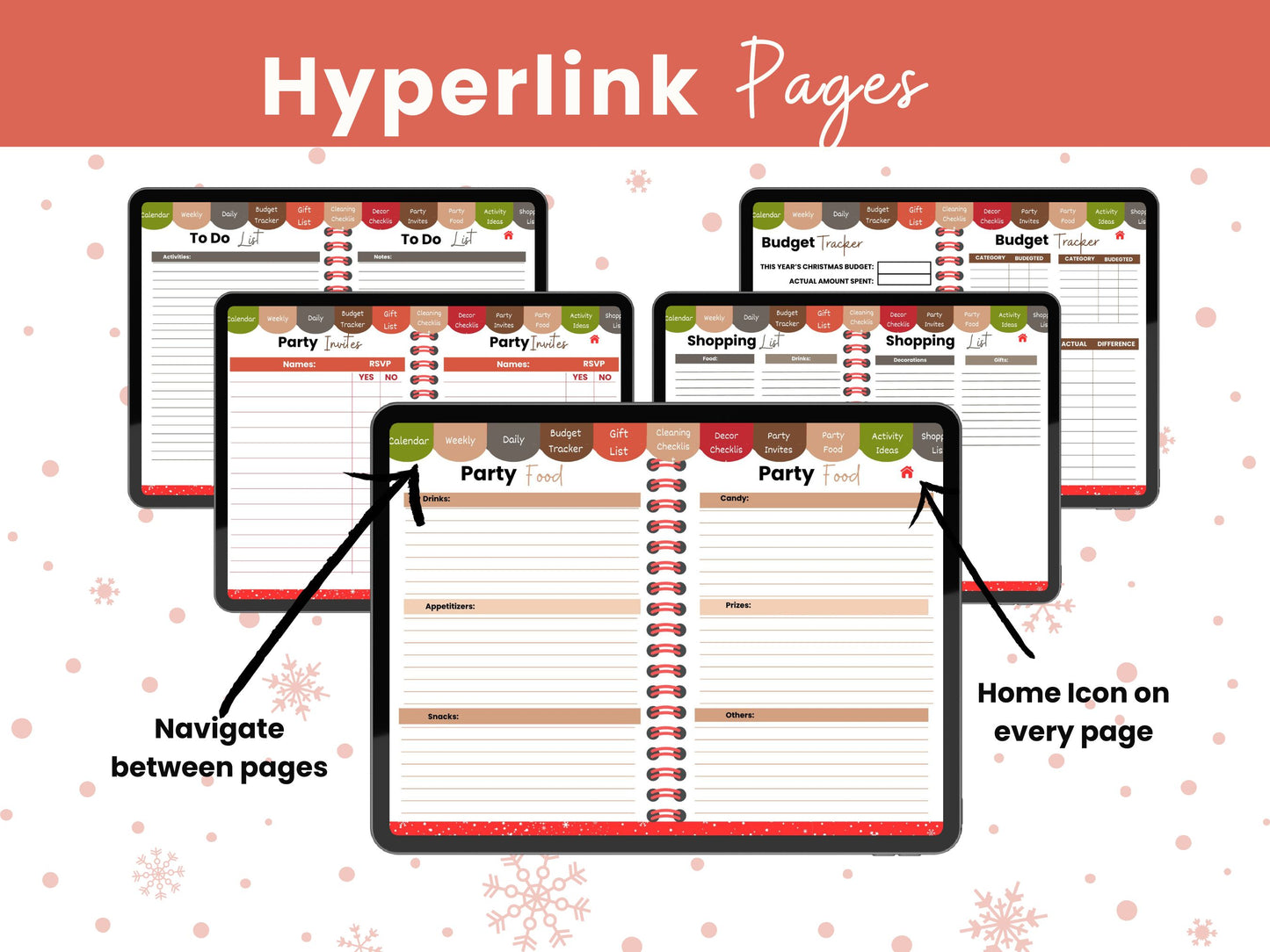 Say Goodbye to Holiday Stress with The Ultimate Christmas Planner!