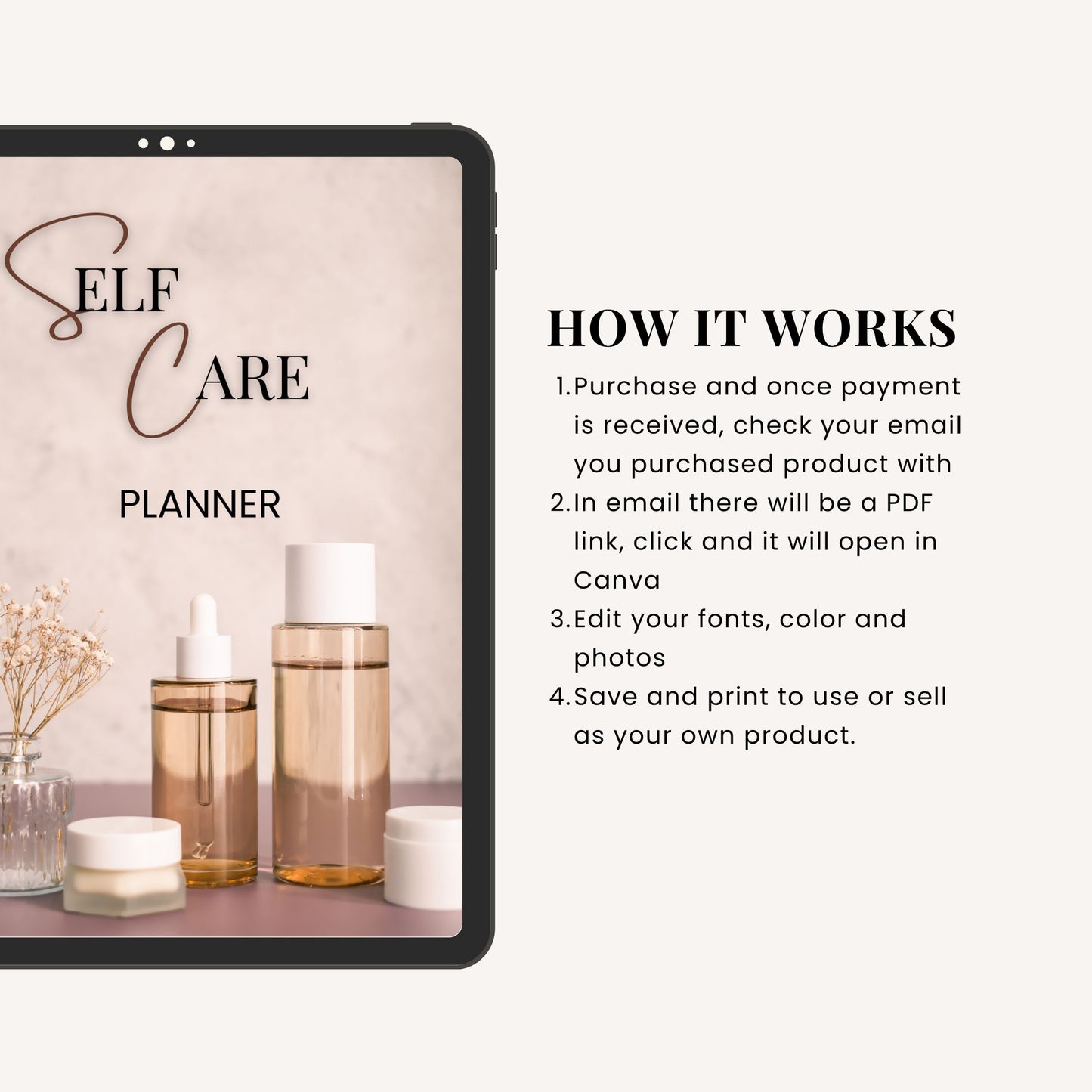 Self Care Planner/PLR