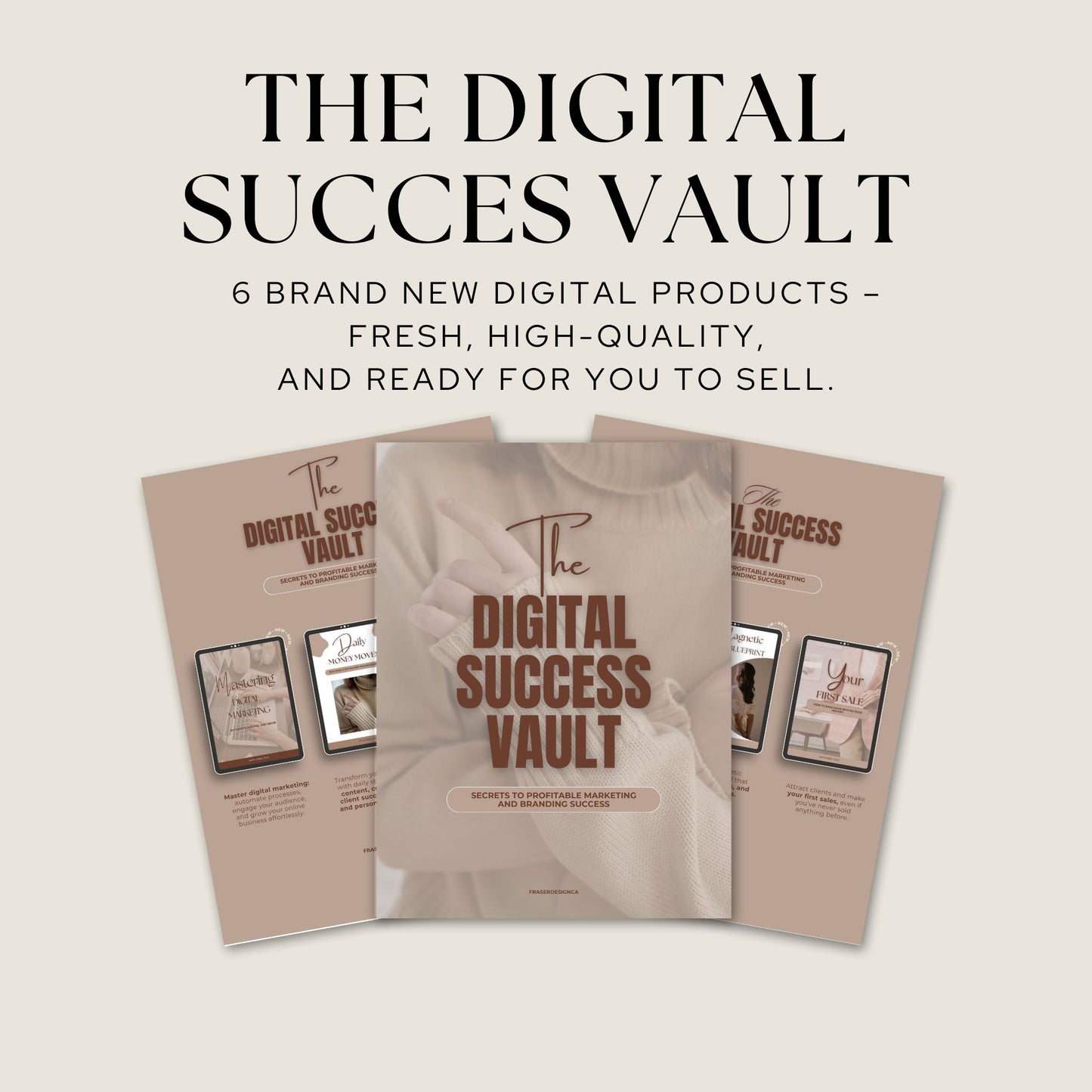 The Digital Success Vault/6 Ebooks/MRR